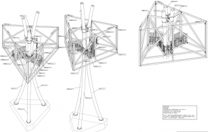 3D-model mast